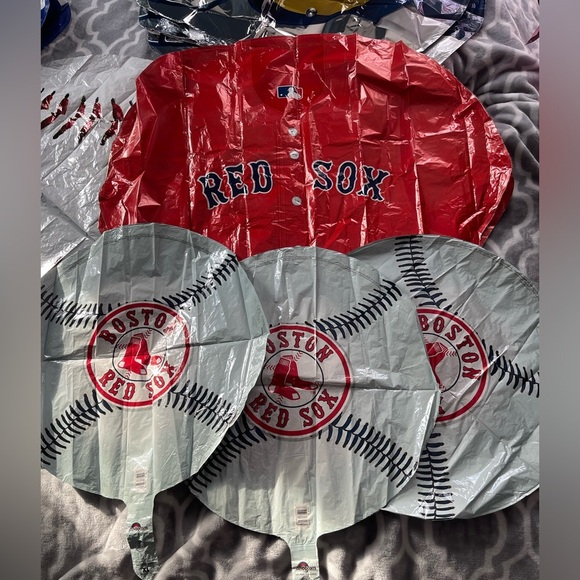 Boston Red Sox MLB GIANT Balloon bouquet, New - Picture 1 of 7